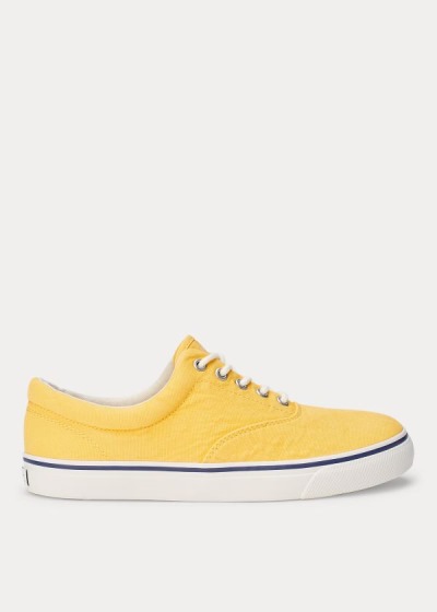 Men's Polo Ralph Lauren Harpoon Canvas Sneakers | 043798RKC